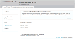 Desktop Screenshot of aneurisma.info